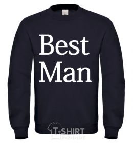 Sweatshirt BEST MAN black фото