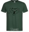 Men's T-Shirt I'm a horror bottle-green фото