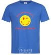 Men's T-Shirt IF IT HASN'T GOTTEN WORSE royal-blue фото