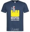 Men's T-Shirt HOSPITAL navy-blue фото