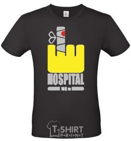 Men's T-Shirt HOSPITAL black фото