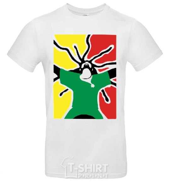 Men's T-Shirt RASTAMAN White фото