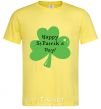 Men's T-Shirt HAPPY ST. PATRIKS DAY cornsilk фото