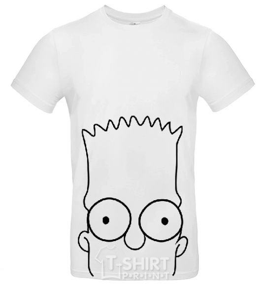 Men's T-Shirt BART HEAD White фото