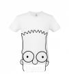 Men's T-Shirt BART HEAD White фото