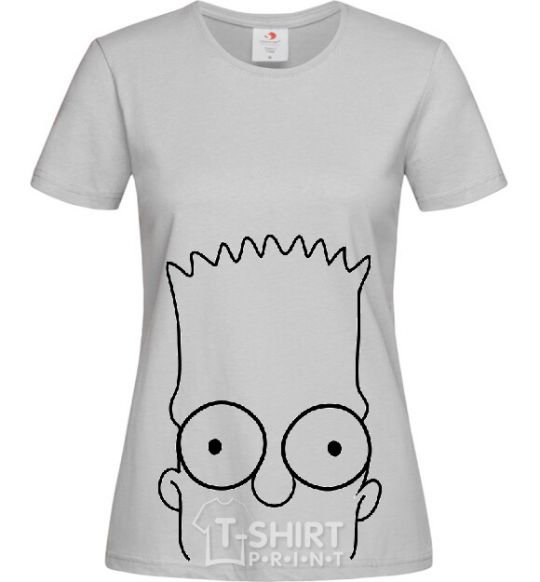 Women's T-shirt BART HEAD grey фото