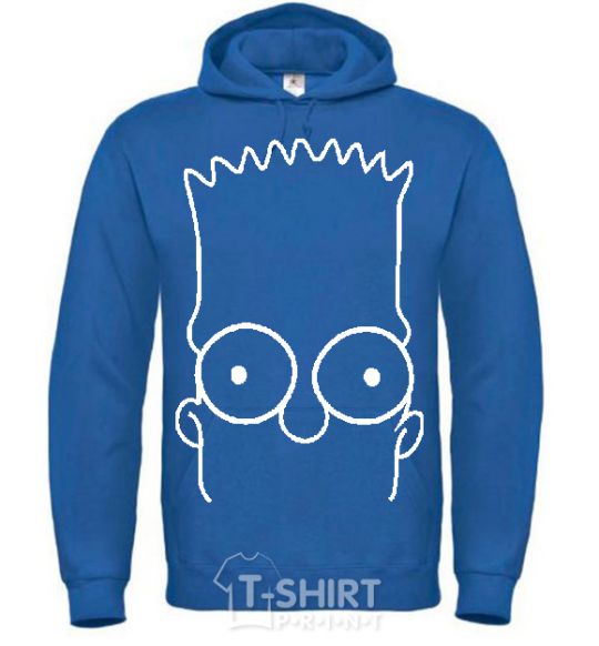 Men`s hoodie BART HEAD royal фото