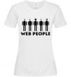 Женская футболка WEB PEOPLE Белый фото