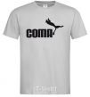 Men's T-Shirt COMA with a cougar grey фото