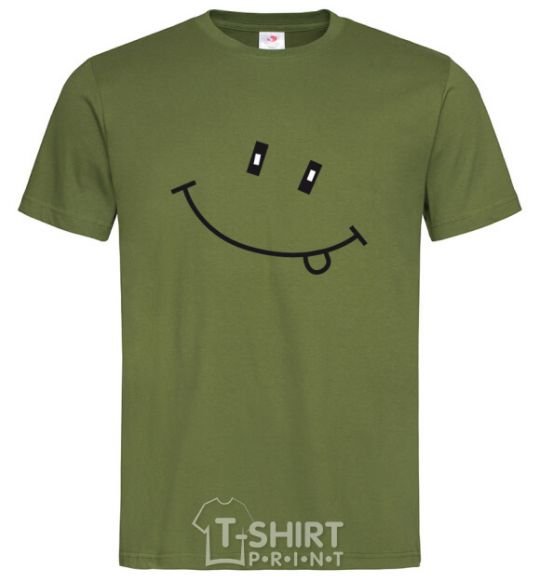 Men's T-Shirt SMILE millennial-khaki фото