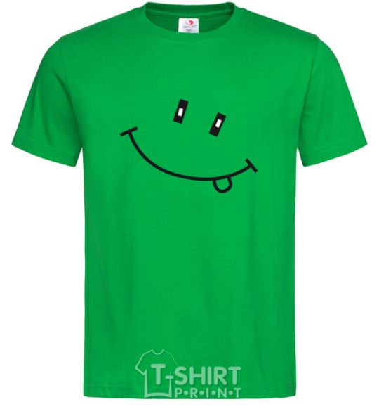 Men's T-Shirt SMILE kelly-green фото