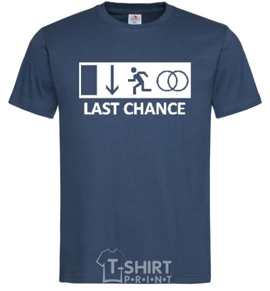 Men's T-Shirt LAST CHANCE navy-blue фото