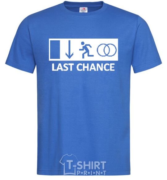 Men's T-Shirt LAST CHANCE royal-blue фото
