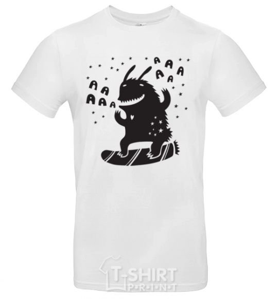 Men's T-Shirt YETI White фото