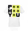 Men's T-Shirt POO HOO YOU White фото