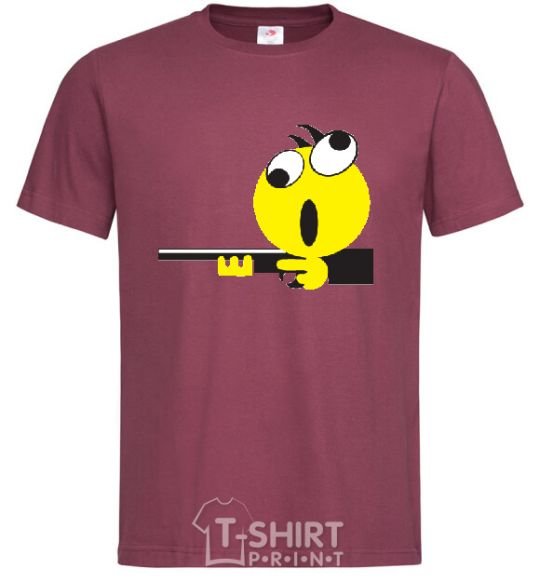 Men's T-Shirt BANG-BANG burgundy фото