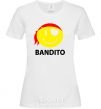 Women's T-shirt BANDITO SMILE White фото