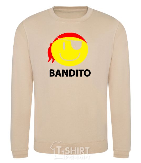 Sweatshirt BANDITO SMILE sand фото