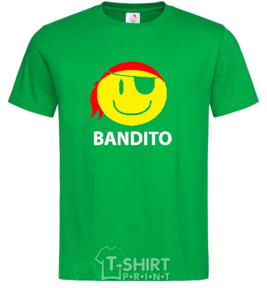 Мужская футболка BANDITO SMILE Зеленый фото