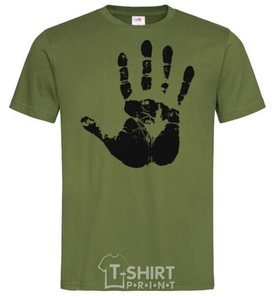 Men's T-Shirt HAND millennial-khaki фото