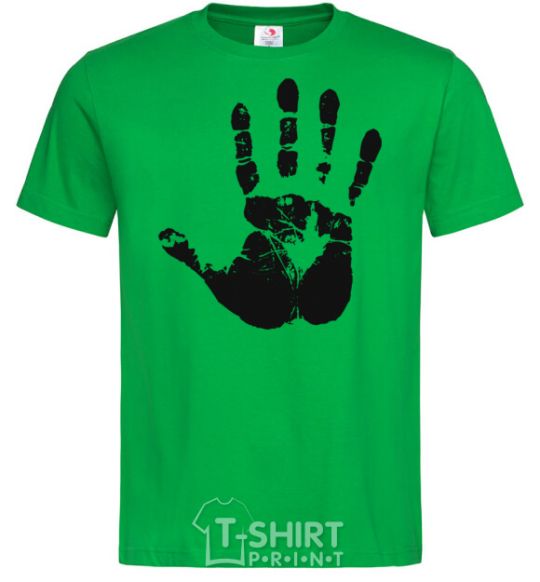 Men's T-Shirt HAND kelly-green фото