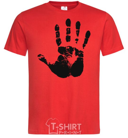 Men's T-Shirt HAND red фото