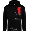 Men`s hoodie TAKE My Heart black фото