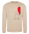 Sweatshirt TAKE My Heart sand фото