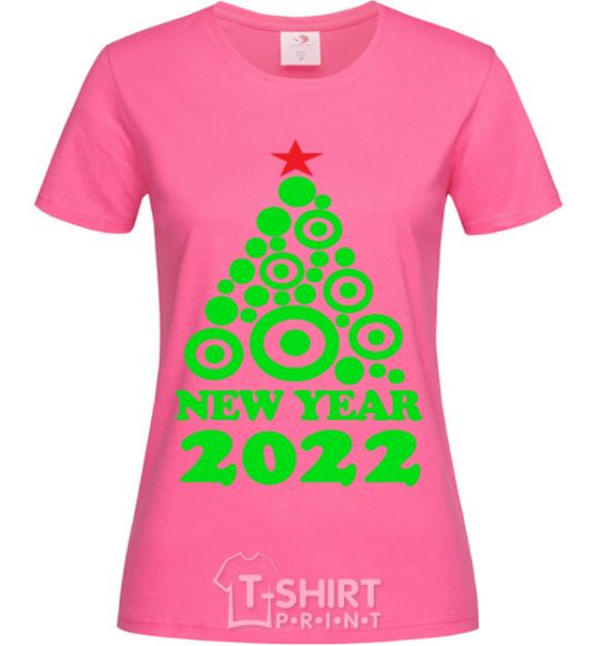 Women's T-shirt NEW YEAR TREE 2020 heliconia фото