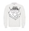 Sweatshirt Santa's beard White фото