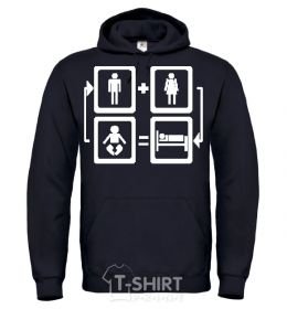 Men`s hoodie CLOSED CIRCLE black фото