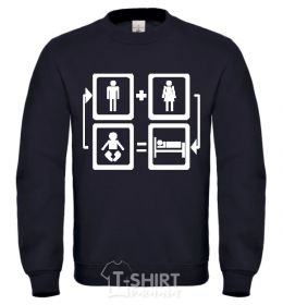 Sweatshirt CLOSED CIRCLE black фото