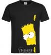 Мужская футболка BART IS LOOKING Черный фото