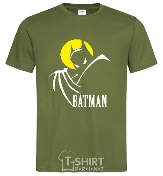 Men's T-Shirt BATMAN MOON millennial-khaki фото