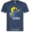 Men's T-Shirt BATMAN MOON navy-blue фото