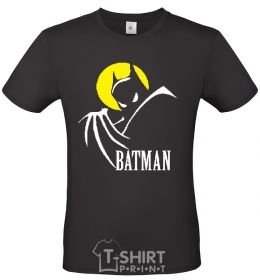 Men's T-Shirt BATMAN MOON black фото