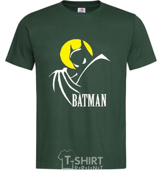 Men's T-Shirt BATMAN MOON bottle-green фото