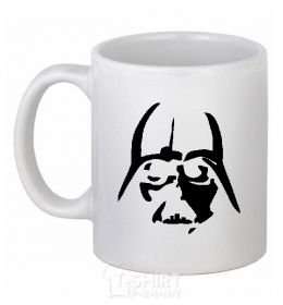 Ceramic mug DARTH VADER the dark side White фото