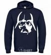 Men`s hoodie DARTH VADER the dark side navy-blue фото