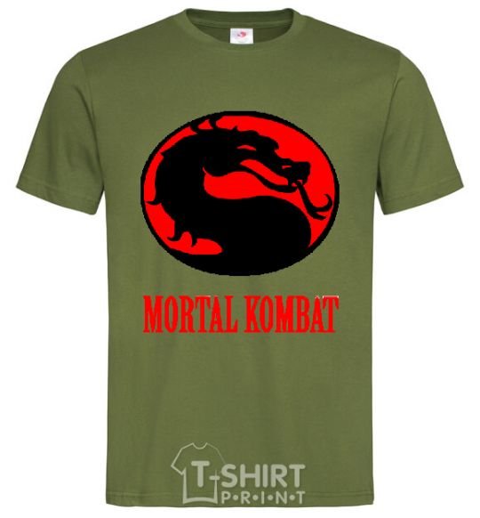 Men's T-Shirt MORTAL KOMBAT millennial-khaki фото