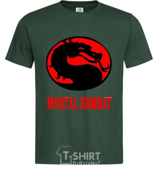 Men's T-Shirt MORTAL KOMBAT bottle-green фото