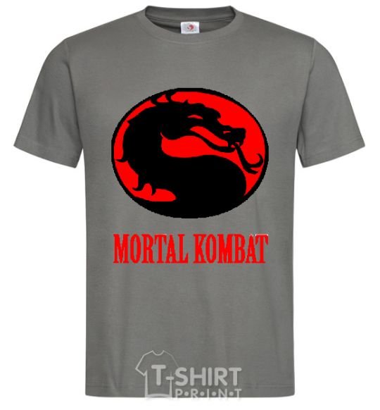 Men's T-Shirt MORTAL KOMBAT dark-grey фото