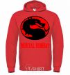 Men`s hoodie MORTAL KOMBAT bright-red фото