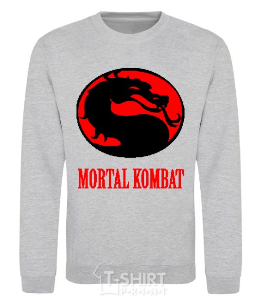 Sweatshirt MORTAL KOMBAT sport-grey фото