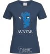 Women's T-shirt AVATAR navy-blue фото