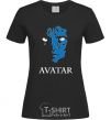 Women's T-shirt AVATAR black фото