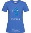 Women's T-shirt AVATAR royal-blue фото