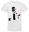 Men's T-Shirt GOD FATHER White фото