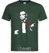 Men's T-Shirt GOD FATHER bottle-green фото