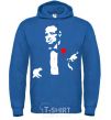 Men`s hoodie GOD FATHER royal фото